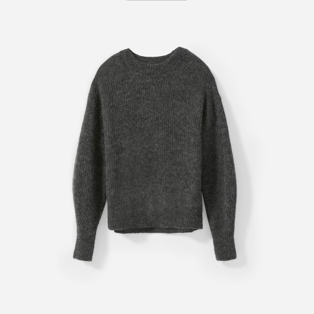 Everlane Oversized Alpaca Crew Sweater